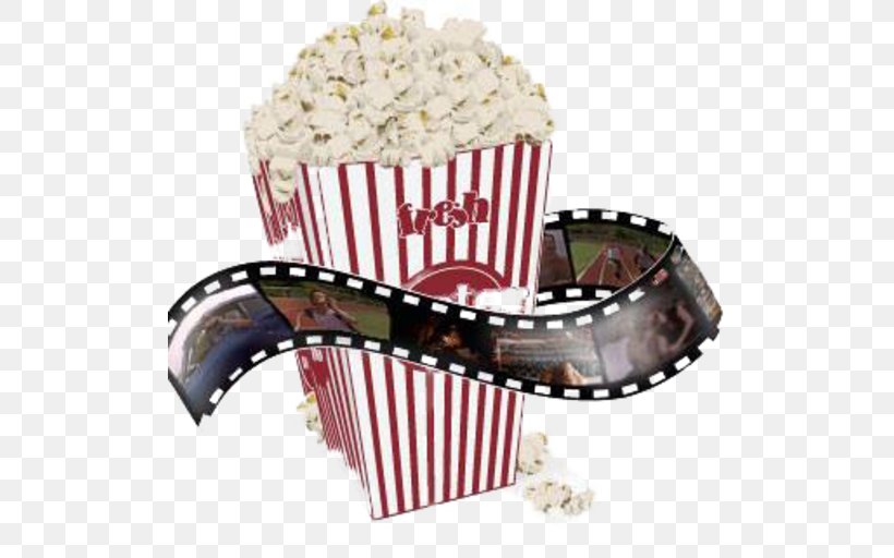 Outdoor Cinema Film Popcorn Projection Screens, PNG, 512x512px, Cinema, Adventure Film, Baking Cup, Film, Food Download Free