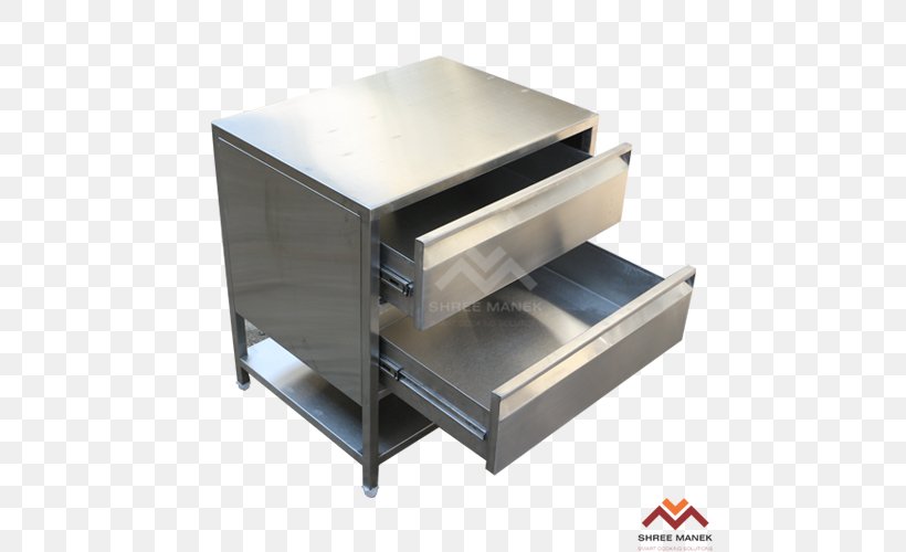 Shree Manek Kitchen Equipment Pvt. Ltd. Drawer Table Kitchen Cabinet, PNG, 500x500px, Kitchen, Cooking, Drawer, Food, Food Warmers Download Free