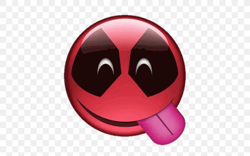 Deadpool Spider-Man Emoji Film YouTube, PNG, 512x512px, Deadpool, Deadpool Rap, Emoji, Emoji Movie, Emoticon Download Free