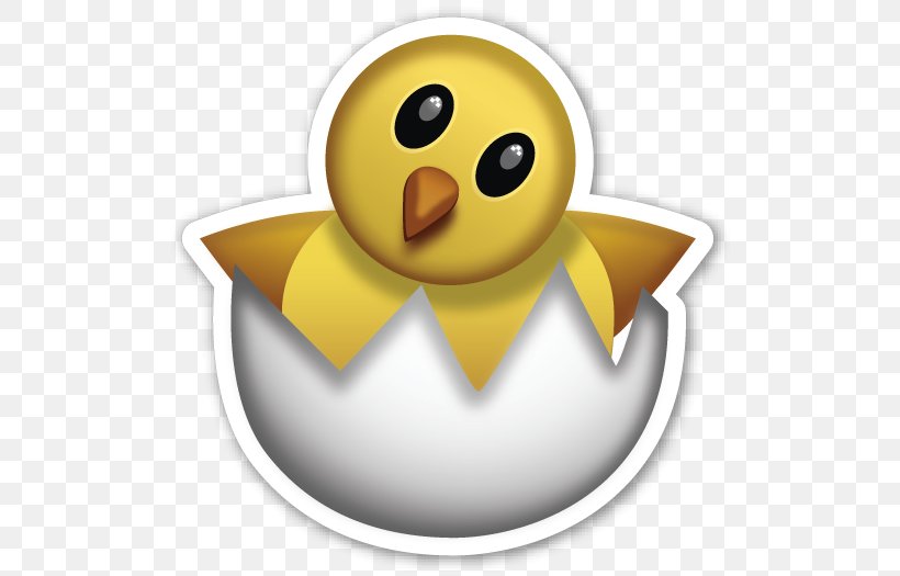 Emoji Sticker Chicken Emoticon, PNG, 520x525px, Emoji, Beak, Bird, Chicken, Emoji Movie Download Free