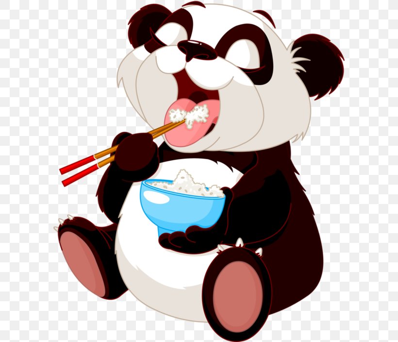 Giant Panda Royalty-free Eating Clip Art, PNG, 600x704px, Watercolor, Cartoon, Flower, Frame, Heart Download Free
