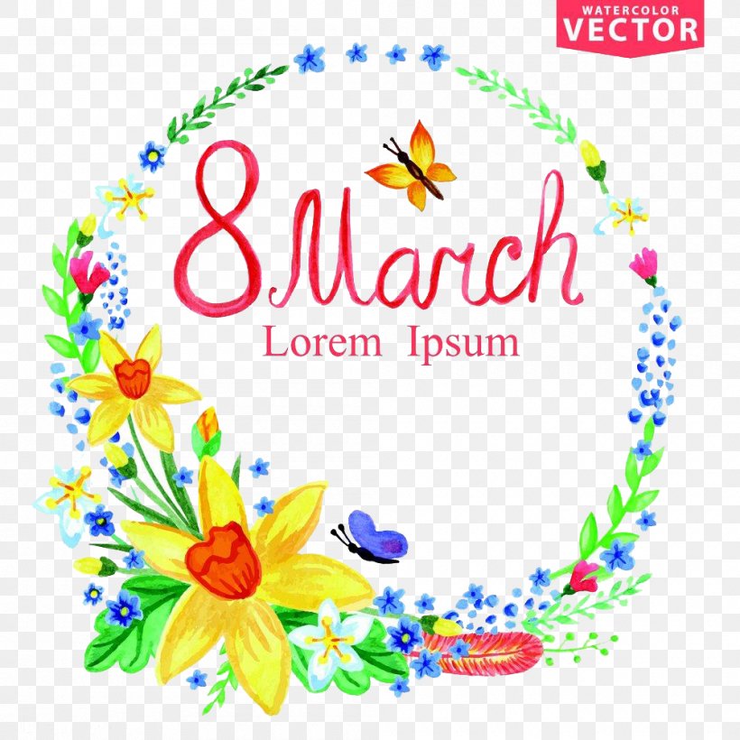 March 8 International Womens Day Stock Photography Poster, PNG, 1000x1000px, March 8, Area, Art, Floral Design, Flower Download Free