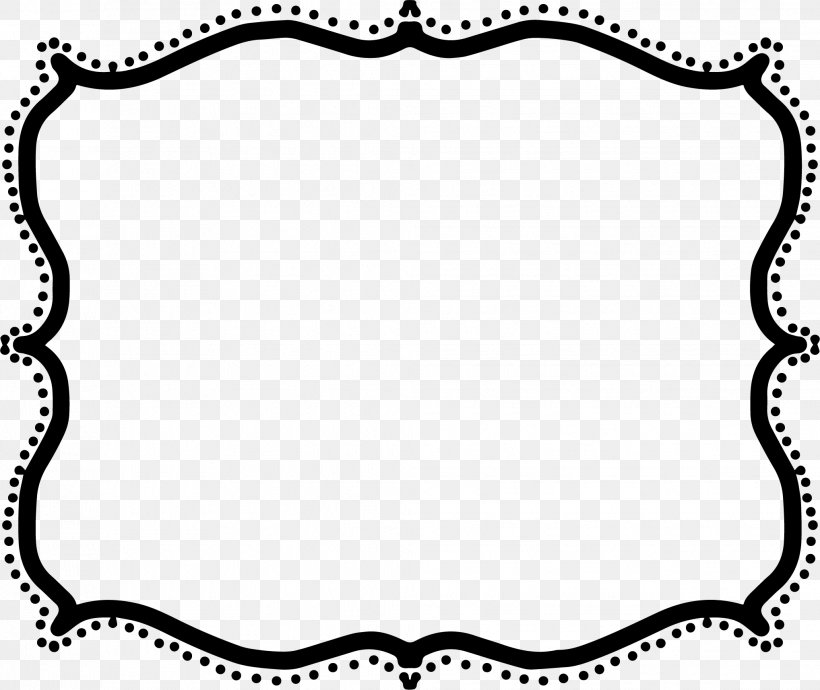Borders And Frames Picture Frames Clip Art, PNG, 2037x1715px, Borders And Frames, Area, Art, Black, Black And White Download Free