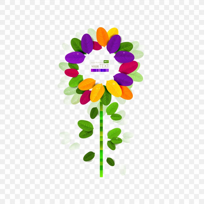 Flower Art Illustration, PNG, 3508x3508px, Flower, Abstract Art, Art, Color, Cut Flowers Download Free