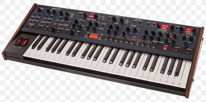 Sequential Circuits Prophet-5 Prophet '08 ARP Odyssey Sound Synthesizers Behringer, PNG, 1200x596px, Watercolor, Cartoon, Flower, Frame, Heart Download Free