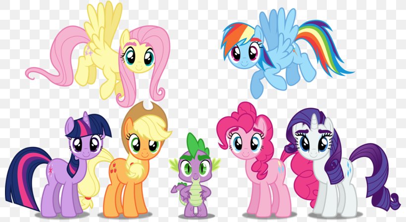 Twilight Sparkle Pony Spike Rarity Rainbow Dash, PNG, 800x450px, Twilight Sparkle, Animal Figure, Art, Cartoon, Equestria Download Free