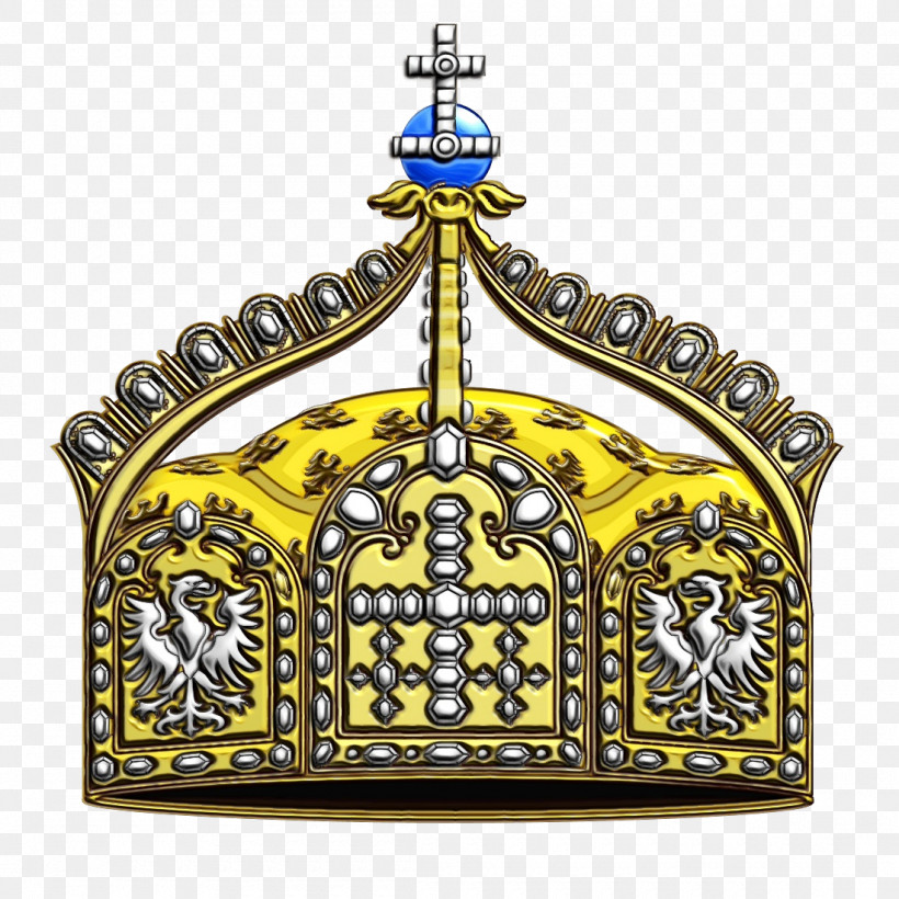 Crown, PNG, 1100x1100px, Watercolor, Crown, Crown Of Wilhelm Ii, Emperor, German Empire Download Free