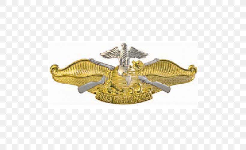 Fleet Marine Force Insignia United States Navy Military Badges Of The United States, PNG, 500x500px, Fleet Marine Force Insignia, Badge, Brass, Command Master Chief Petty Officer, Fleet Marine Force Download Free