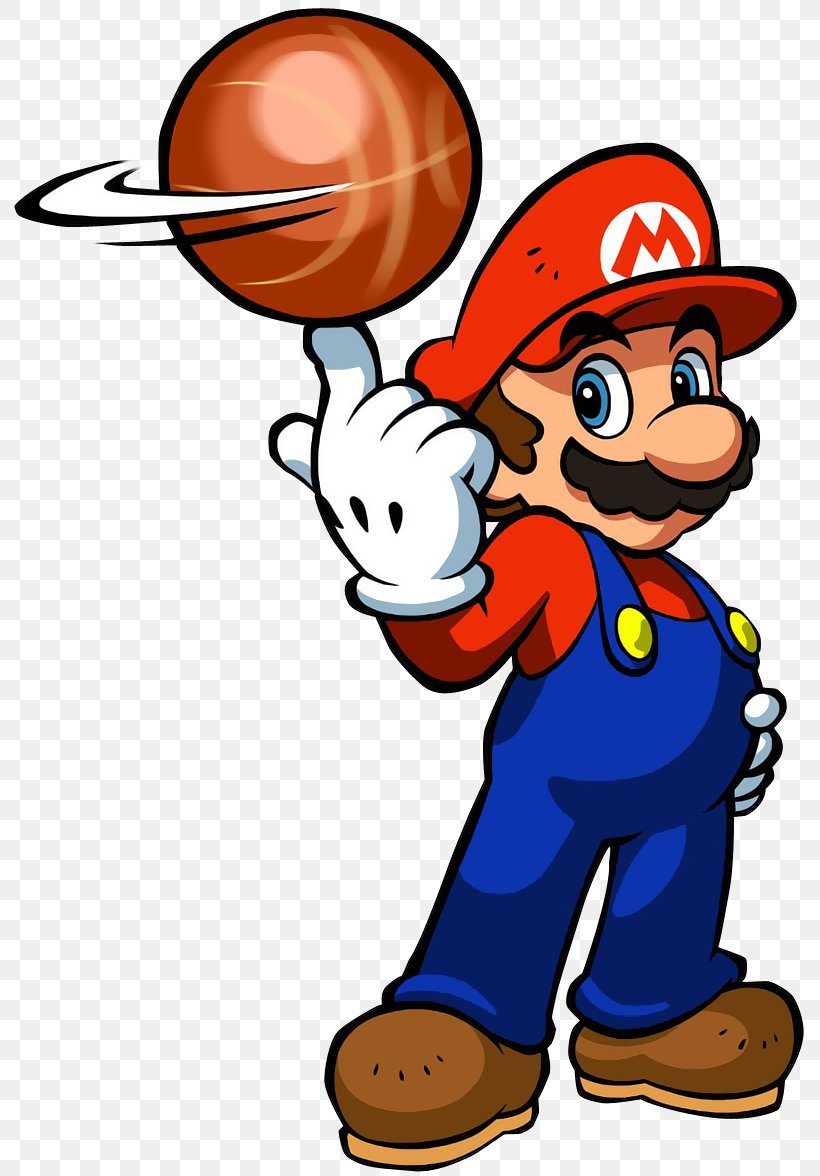 Mario Hoops 3-on-3 Super Mario Bros. 3 Luigi Mario Sports Mix, PNG, 801x1176px, Mario Hoops 3on3, Area, Artwork, Cartoon, Fiction Download Free