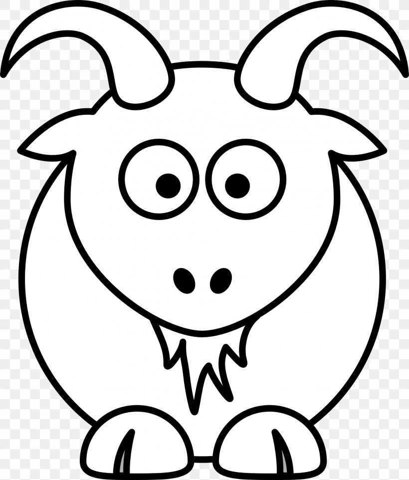 Coloring Book Cartoon Goat Child Clip Art, PNG, 1979x2323px, Watercolor, Cartoon, Flower, Frame, Heart Download Free