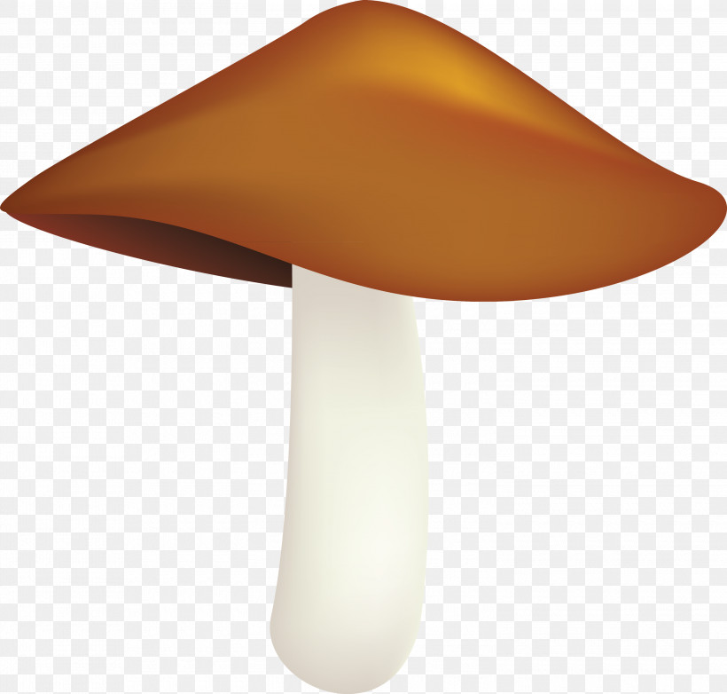 Mushroom, PNG, 3000x2862px, Mushroom, Cone, Lamp, Light Fixture, Orange Download Free
