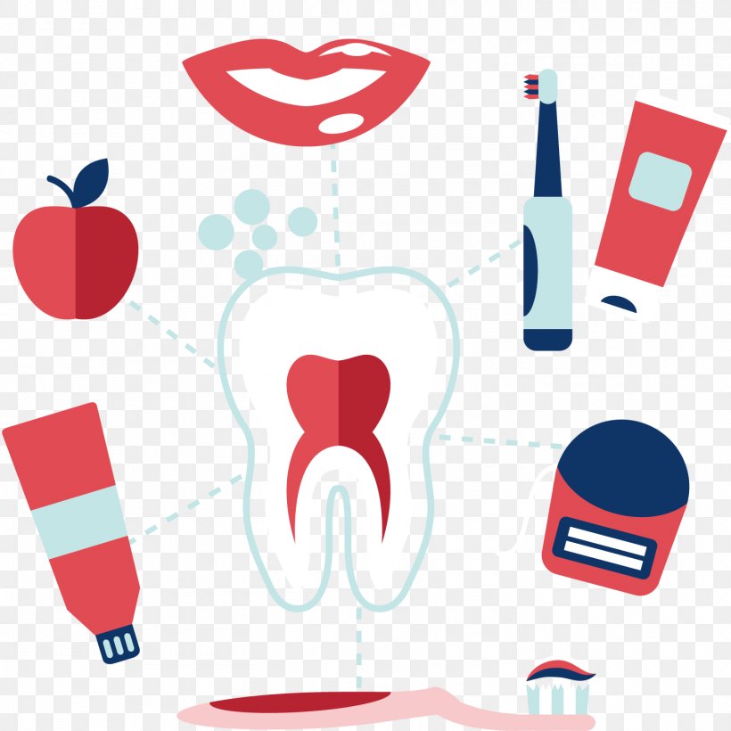 Tooth Dentistry, PNG, 1500x1500px, Watercolor, Cartoon, Flower, Frame, Heart Download Free