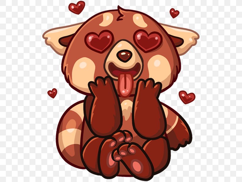 Dog Giant Panda Bear Sticker Red Panda, PNG, 618x618px, Watercolor, Cartoon, Flower, Frame, Heart Download Free