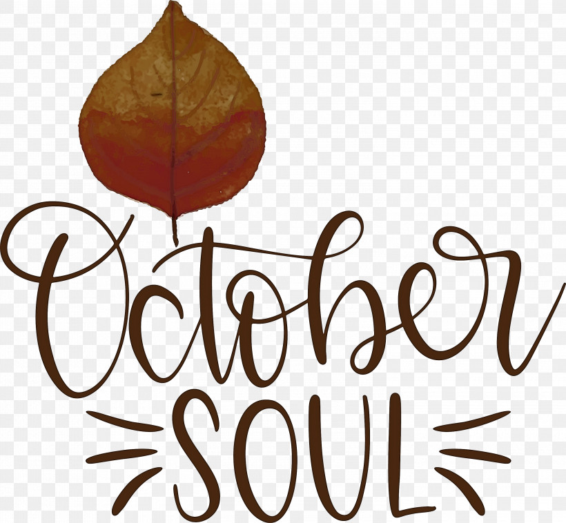 October Soul October, PNG, 3000x2775px, October, Biology, Leaf, Logo, Meter Download Free