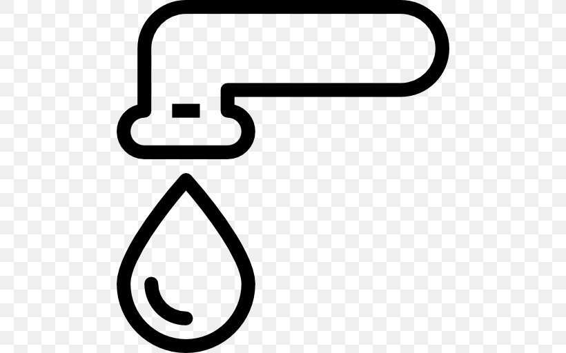 Tap Water Clip Art, PNG, 512x512px, Tap, Area, Black, Black And White, Drinking Water Download Free