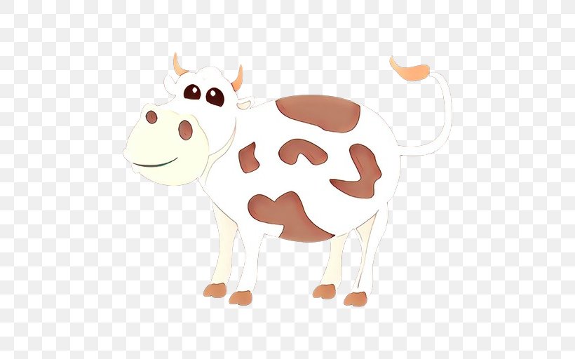 Cartoon Dairy Cow Bovine Clip Art Animal Figure, PNG, 512x512px, Cartoon, Animal Figure, Bovine, Cowgoat Family, Dairy Cow Download Free
