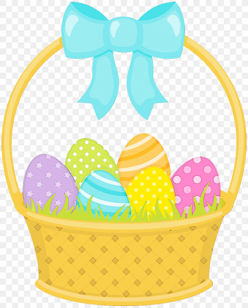 Easter Egg, PNG, 2586x3209px, Watercolor, Baking Cup, Basket, Easter, Easter Egg Download Free