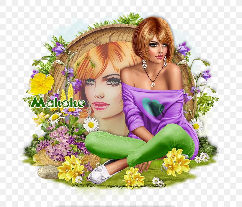 Flower Floral Design Lilac Violet Purple, PNG, 700x700px, Flower, Character, Fairy, Fiction, Fictional Character Download Free