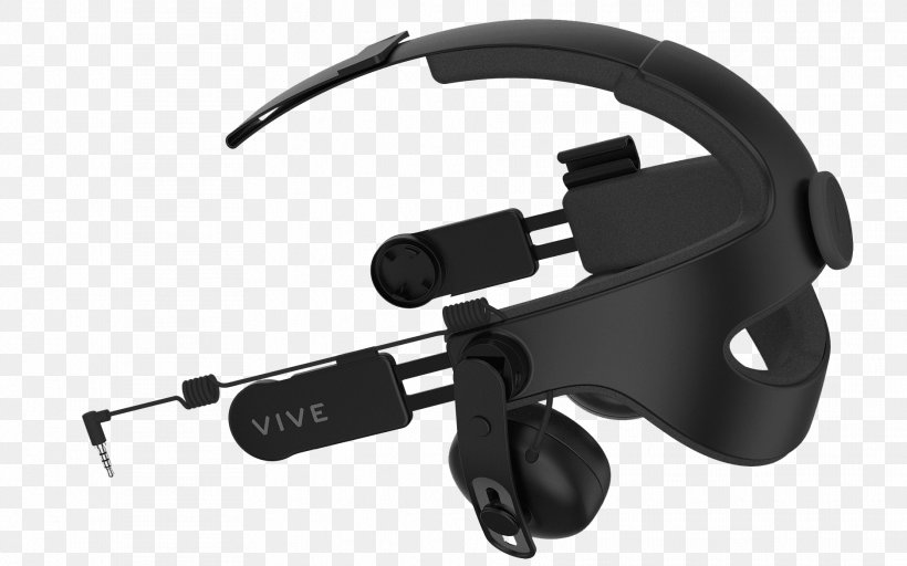 HTC VIVE Deluxe Audio Strap Sound Headphones, PNG, 1874x1172px, Htc Vive, Black, Customer Service, Hardware, Headphones Download Free