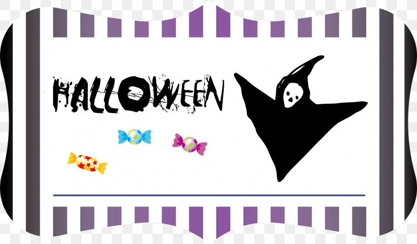 Happy Halloween Halloween, PNG, 3000x1758px, Happy Halloween, Black M, Geometry, Halloween, Line Download Free