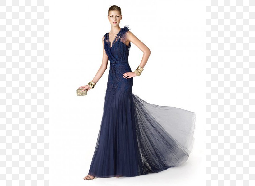 Party Dress Navy Blue Evening Gown, PNG, 600x600px, Watercolor, Cartoon, Flower, Frame, Heart Download Free