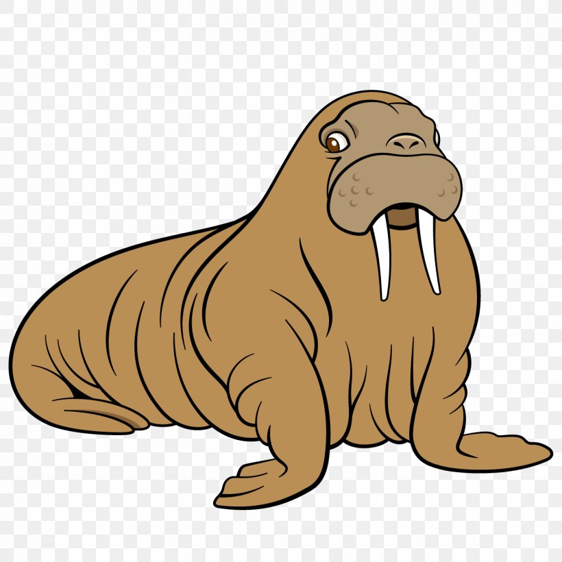Walrus Sea Lion Dog Cartoon, PNG, 1276x1276px, Walrus, Animation,  Carnivoran, Cartoon, Dog Download Free