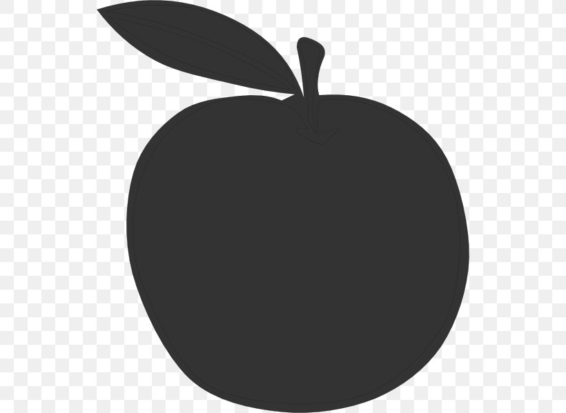 Silhouette Clip Art, PNG, 540x599px, Silhouette, Apple, Black And White, Drawing, Fruit Download Free