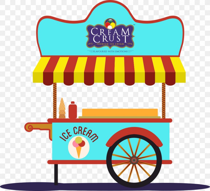 Ice Cream Cart Clip Art, PNG, 1000x913px, Ice Cream, Area, Artwork, Cream, Cuisine Download Free