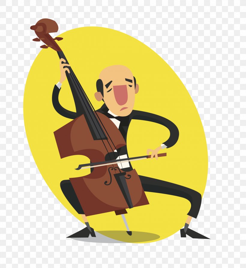 Violin Cello Euclidean Vector Illustration, PNG, 2325x2537px, Watercolor, Cartoon, Flower, Frame, Heart Download Free