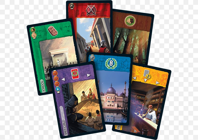 7 Wonders Board Game Asmodee Spiel Des Jahres, PNG, 600x581px, 7 Wonders, Asmodee, Board Game, Civilization, Game Download Free