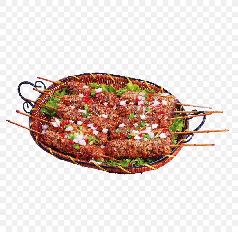 Barbecue Sausage Kebab Grilling Meat, PNG, 800x800px, Barbecue, Animal Source Foods, Beef, Cuisine, Dish Download Free