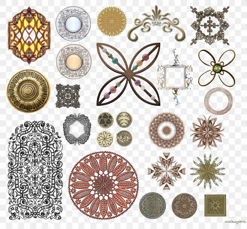 Ornament Pattern, PNG, 2483x2307px, Ornament, Body Jewellery, Body Jewelry, Flower, Jewellery Download Free