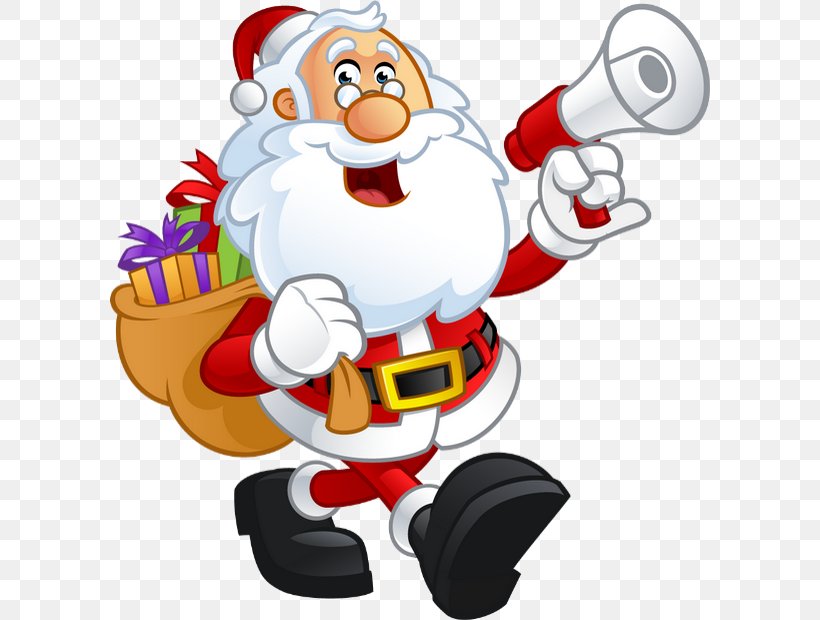 Santa Claus Illustration Vector Graphics Christmas Day Clip Art, PNG, 600x620px, Santa Claus, Cartoon, Christmas, Christmas Day, Christmas Decoration Download Free