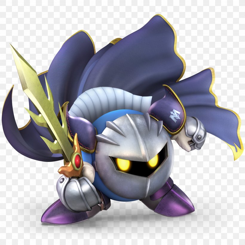 Super Smash Bros.™ Ultimate Meta Knight Luigi Super Smash Bros. For Nintendo 3DS And Wii U Kirby's Adventure, PNG, 3752x3752px, Meta Knight, Action Figure, Fictional Character, Figurine, King Dedede Download Free