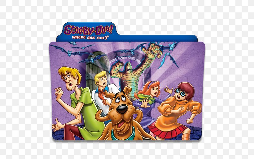Scooby-Doo Television Show Poster Hanna-Barbera, PNG, 512x512px, Scoobydoo, Cartoon, Don Messick, Fictional Character, Flintstones Download Free