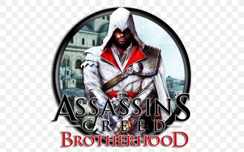 Assassin's Creed: Brotherhood Assassin's Creed III PlayStation 3 Ezio Auditore, PNG, 512x512px, 4k Resolution, Assassin S Creed, Album Cover, Assassin S Creed Iii, Assassins Download Free