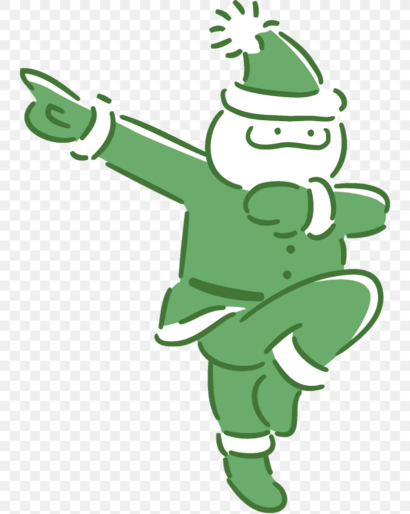 Green Cartoon Clip Art Fictional Character Christmas, PNG, 740x1026px, Green, Cartoon, Christmas, Fictional Character, Plant Download Free