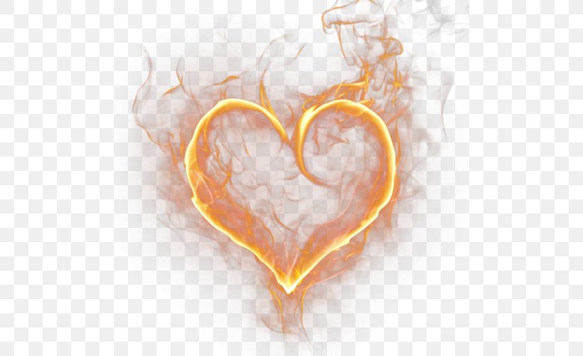 Heart-shaped Light Flame, PNG, 500x500px, Watercolor, Cartoon, Flower, Frame, Heart Download Free