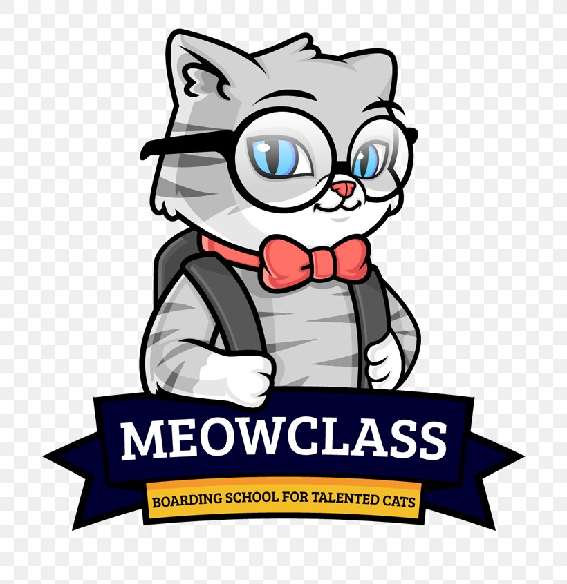 Cat MEOWCLASS Boarding School Mascot Clip Art, PNG, 700x846px, Watercolor, Cartoon, Flower, Frame, Heart Download Free