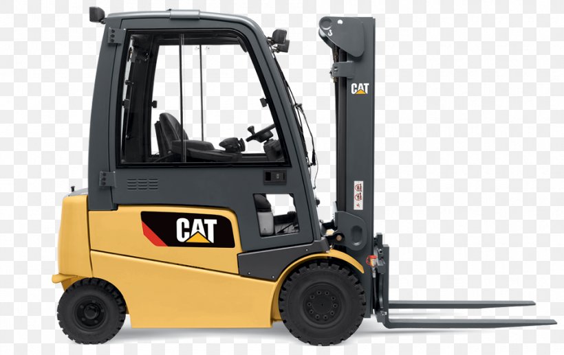 Caterpillar Inc. Forklift Material Handling Material-handling Equipment Heavy Machinery, PNG, 950x600px, Caterpillar Inc, Architectural Engineering, Automotive Tire, Cylinder, Electric Motor Download Free
