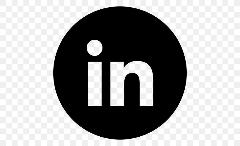 LinkedIn Logo Atrio Systems Inc, PNG, 500x500px, Linkedin, Atrio Systems Inc, Black And White, Brand, Facebook Download Free
