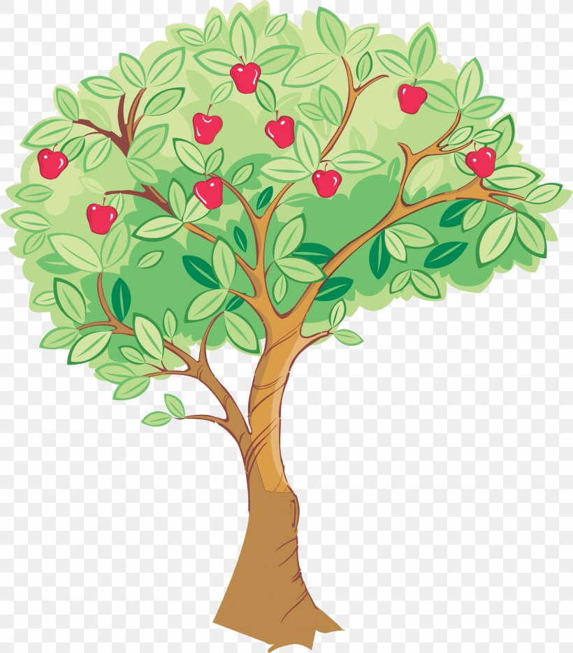 Tree Drawing, PNG, 1982x2262px, Tree, Branch, Cherry, Drawing, Floral Design Download Free