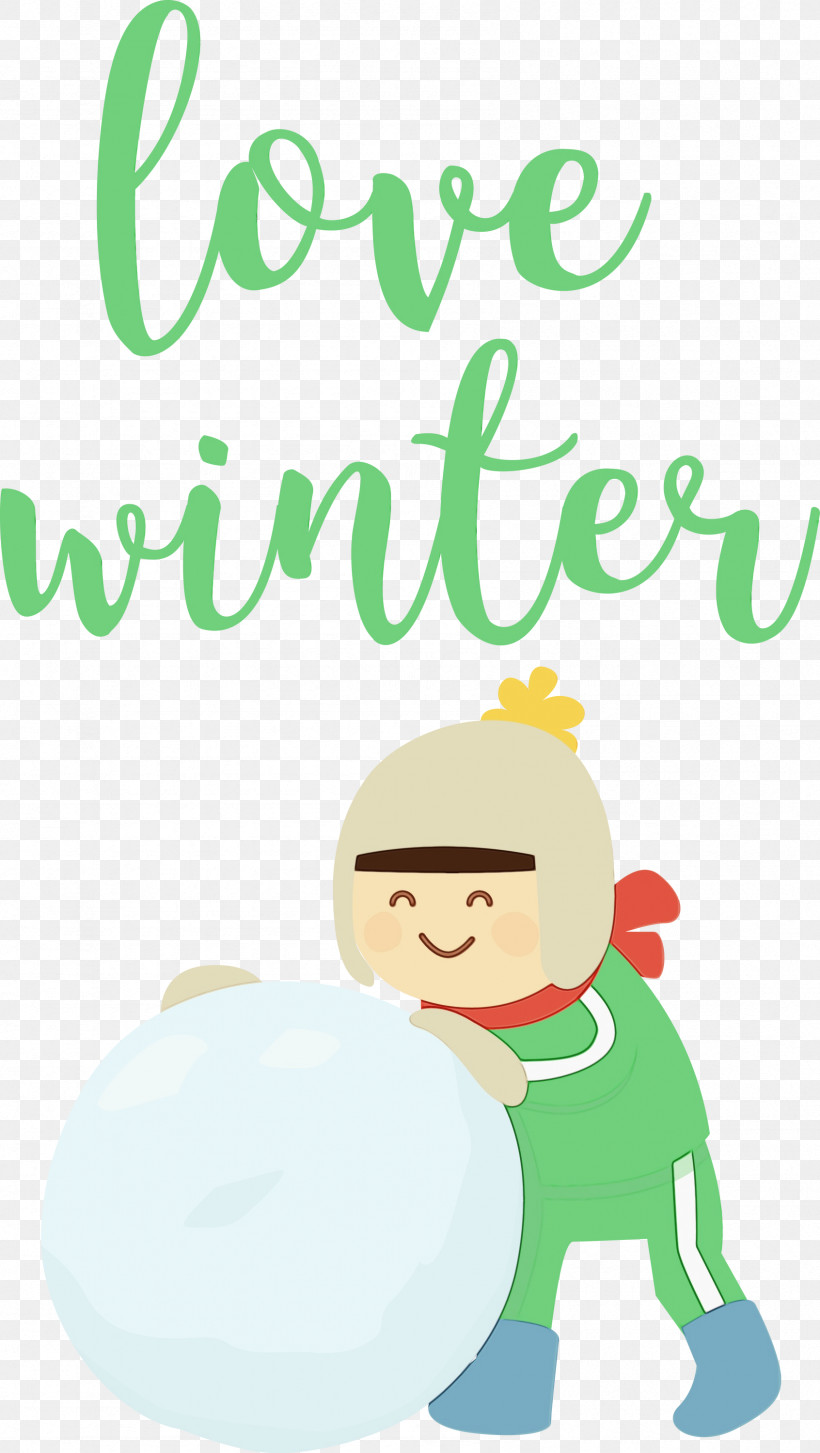 Human Cartoon Happiness Behavior Green, PNG, 1692x3000px, Love Winter, Behavior, Cartoon, Character, Green Download Free