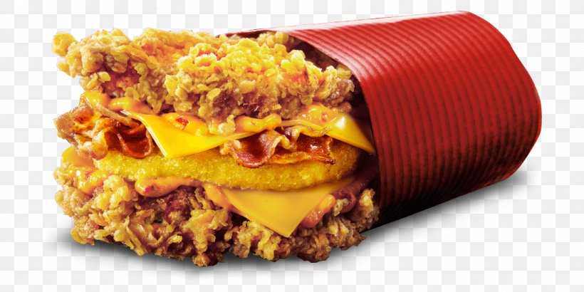 KFC Hamburger Buffalo Wing Double Down Cheeseburger, PNG, 1100x550px, Kfc, American Food, Breakfast, Buffalo Wing, Cheddar Cheese Download Free
