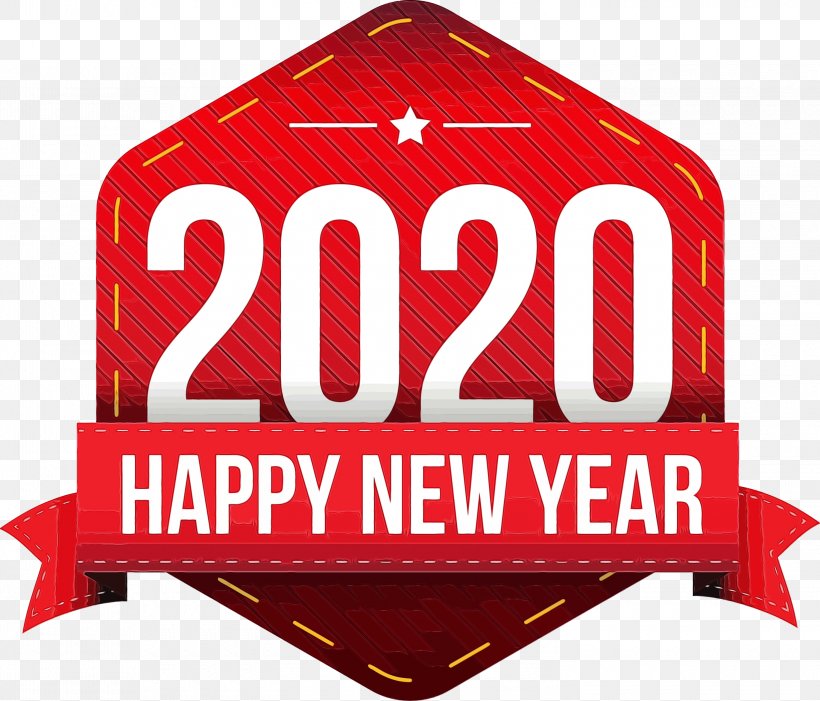 Logo Red Signage Font Label, PNG, 3000x2565px, 2020, Happy New Year 2020, Label, Logo, New Years 2020 Download Free