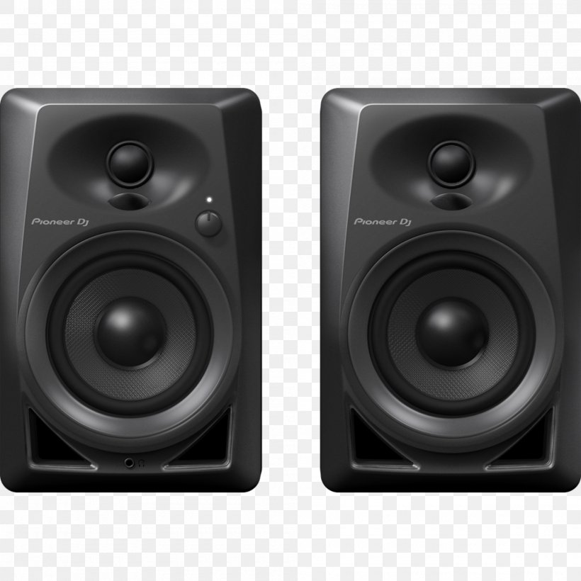 Loudspeaker Studio Monitor Pioneer DJ DM Series Powered Speakers, PNG, 2000x2000px, Loudspeaker, Amplifier, Audio, Audio Equipment, Bass Reflex Download Free