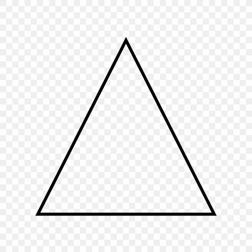 Penrose Triangle Acute And Obtuse Triangles Shape Clip Art, PNG, 1024x1024px, Triangle, Acute And Obtuse Triangles, Area, Black, Black And White Download Free