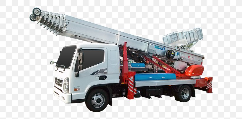 Commercial Vehicle Car Truck Crane Ladder, PNG, 720x405px, Commercial Vehicle, Automotive Exterior, Brand, Car, Crane Download Free