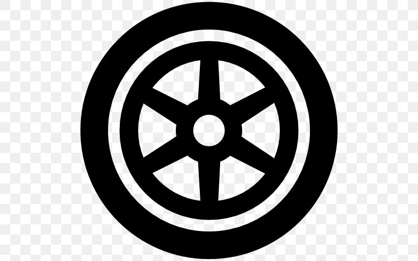 Car Icon Design, PNG, 512x512px, Car, Area, Black And White, Brand, Custom Wheel Download Free