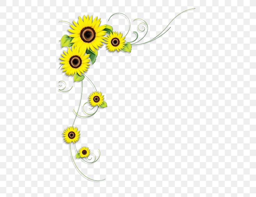 Flowers Background, PNG, 474x632px, Watercolor, Common Sunflower, Cut Flowers, Daisy Family, Floral Design Download Free